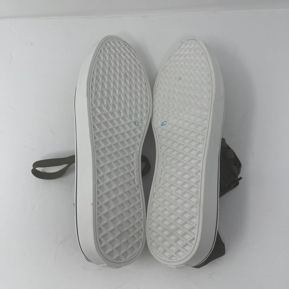 Yasirun Green Brogue Detail Sneaker in Size 10 New Without Box - Picture 6 of 8